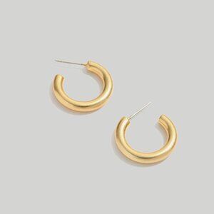 Madewell chunky small hoop earring